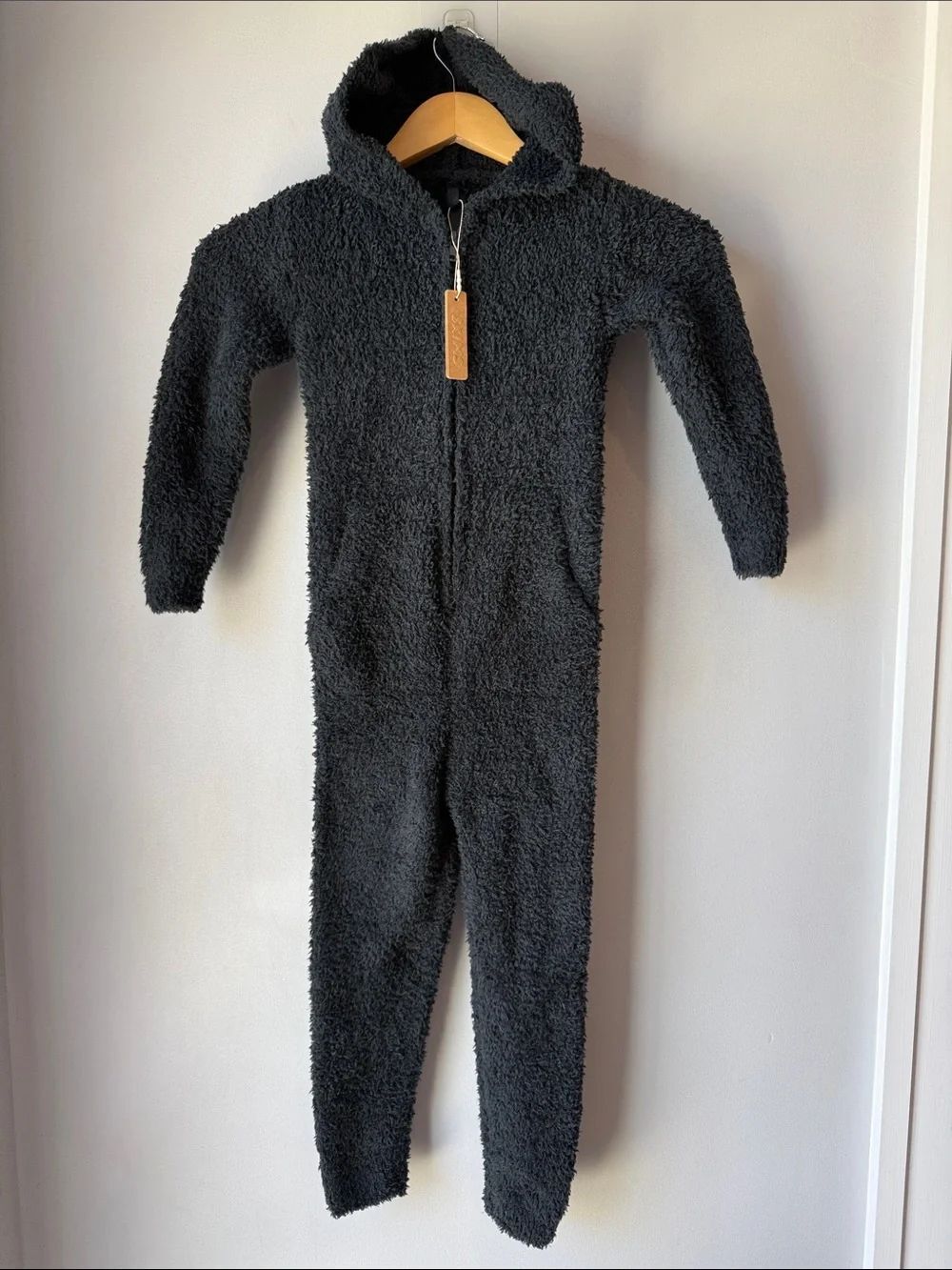 NWT Skims Cozy Fleece Onesie Hoodie 3T